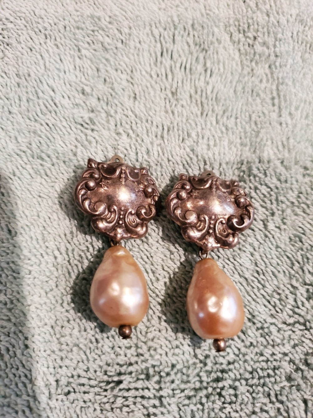 Clip on earrings